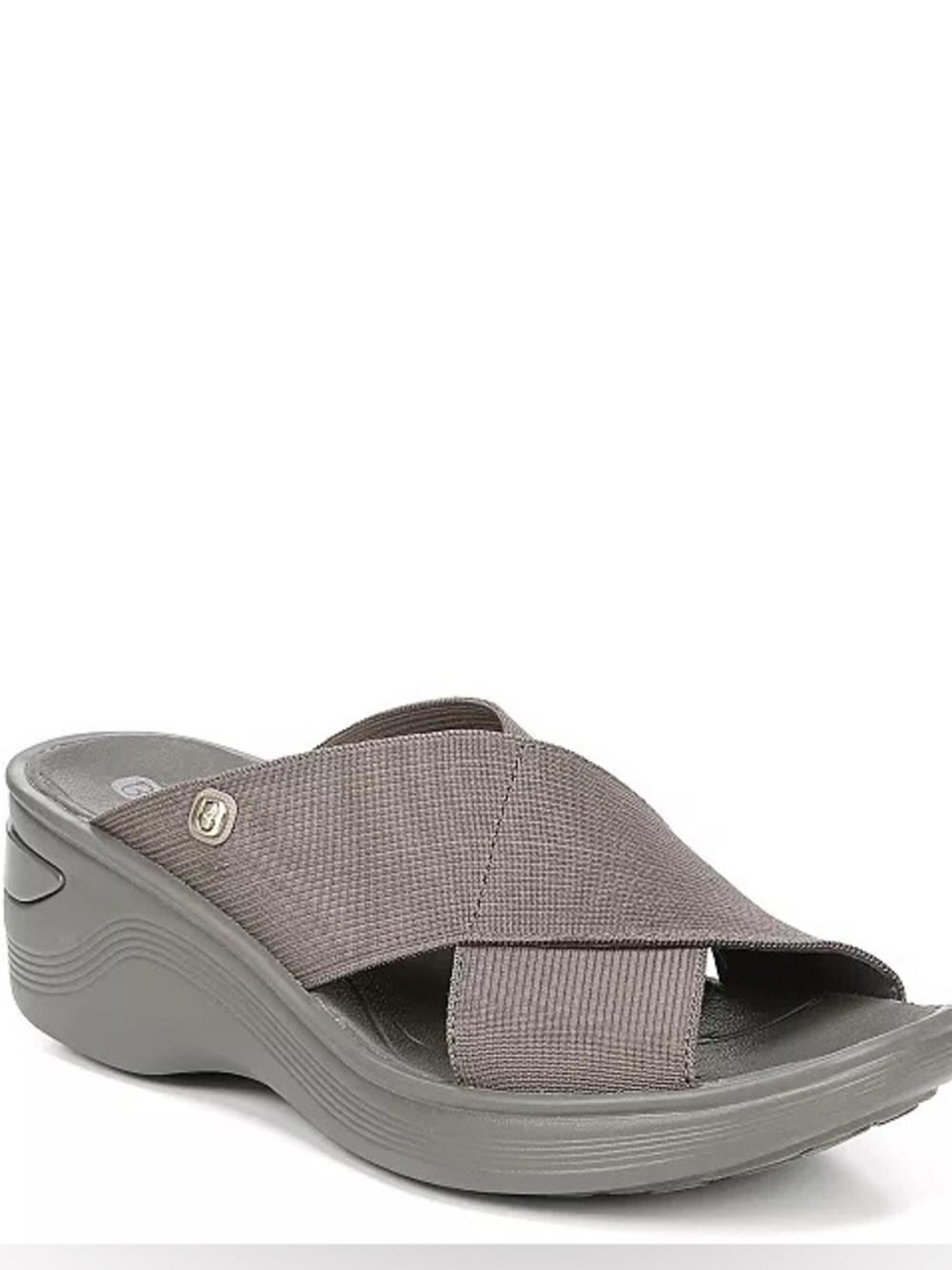 Lifestride Women's Desire Washable Slide Wedge Sandals